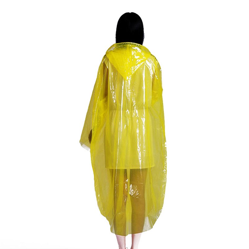 Disposable Emergency Adult Waterproof Bicycle Emergency Disposable Raincoat Women Man Rain Coat