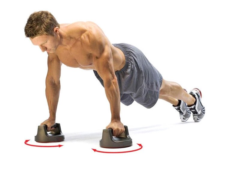 Portable Push Up Handles for Floor, Pushup Bars for Men, Total Pushup with Non-Slip, Multi-Functional for Whole Body Workouts