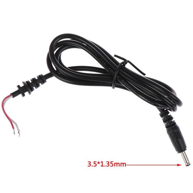 Adapter udgangsledning dc hanstik kabel 2.5*0.7/3.5*1.35/4.0*1.7/5.5*2.1mm: 2