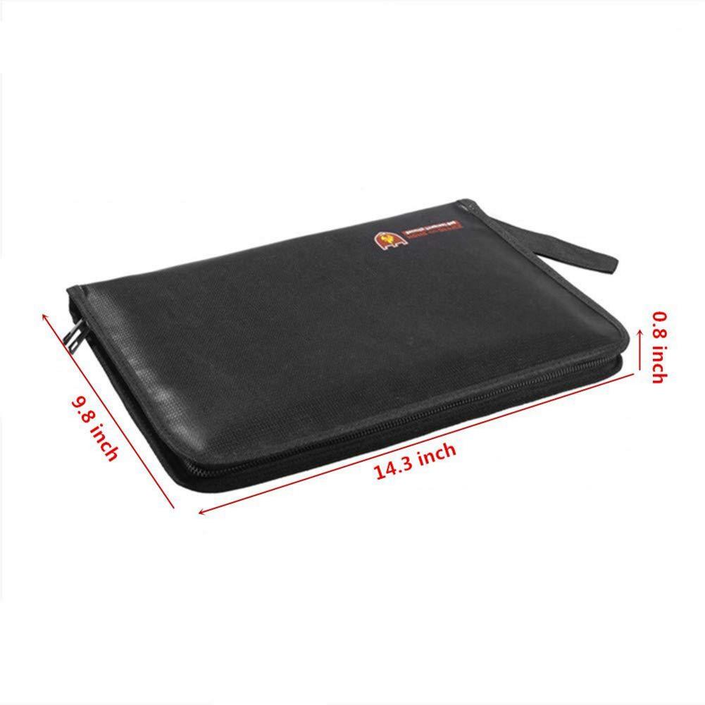 Waterproof Organ Data File Fire Folder Waterproof Fire File Bag for Home School Office