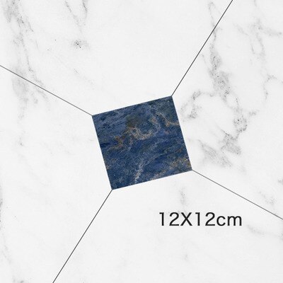 10pcs Self-Adhesive Floor Tile Stickers PVC Waterproof Wall Ceramic Sticker Wear-resistant Art Diagonal Home Decoration: A3