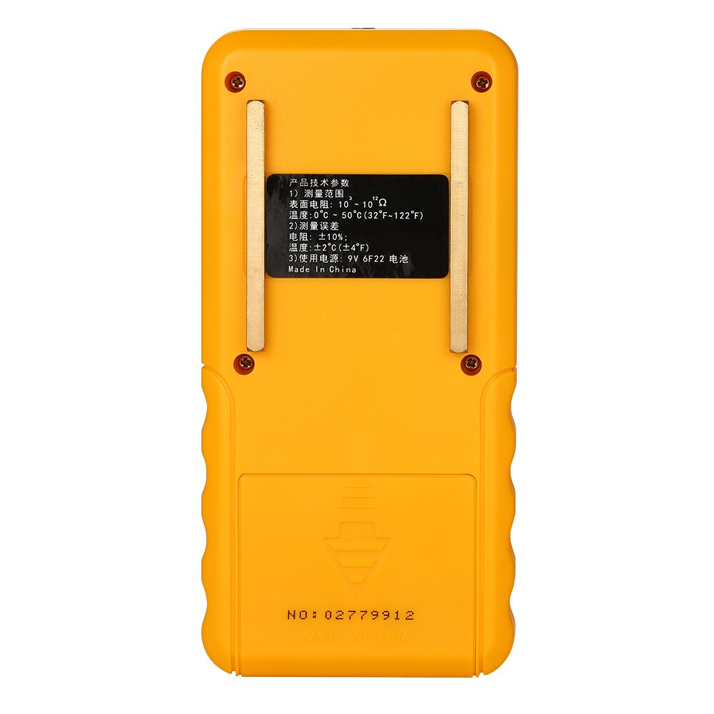 Clever Sensor Handheld LCD Oberfläche Widerstand Meter Tester mit Temperatur Messung und Daten halten Funktion