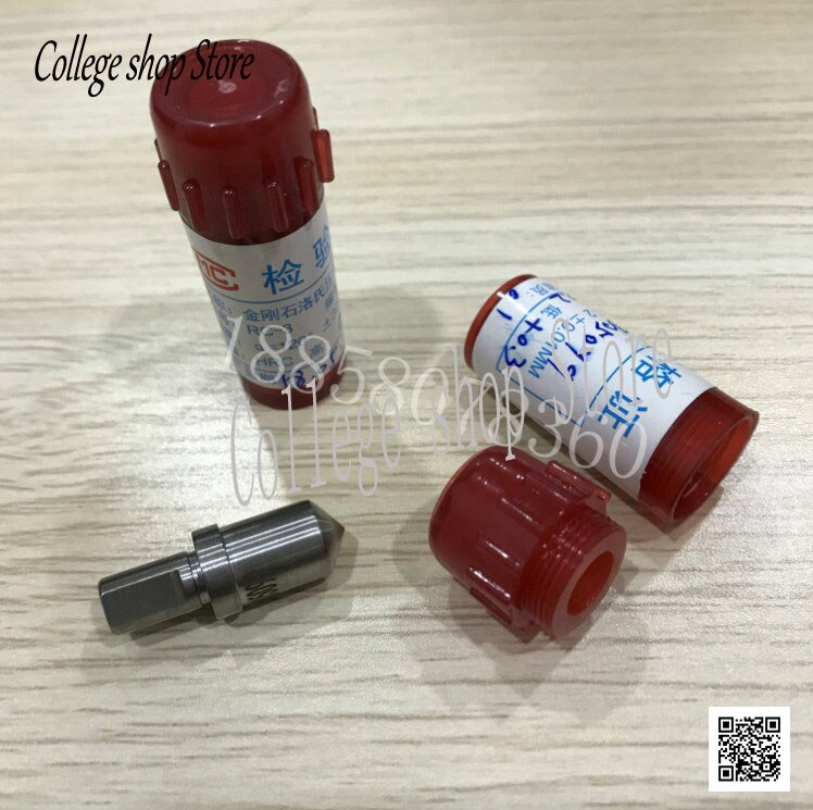 Rockwell hardheidsmeter diamant indringer hrc -3 stalen kogel hrb 1.58 indringer meetsonde