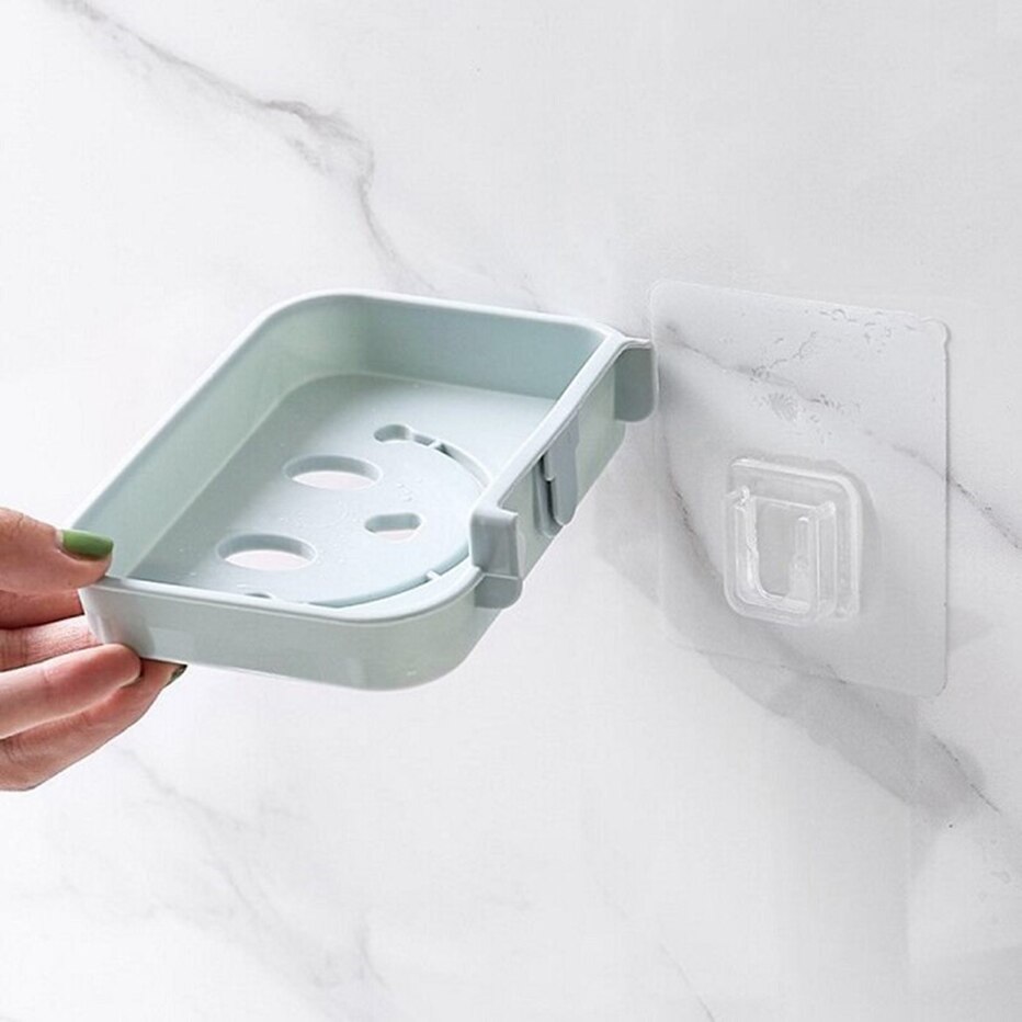 4Pairs Adhesive Hanger Wall Hooks Strong Suction Wall Storage Hooks Double-sided Pitcture Hanging Rack Power Strip Holder