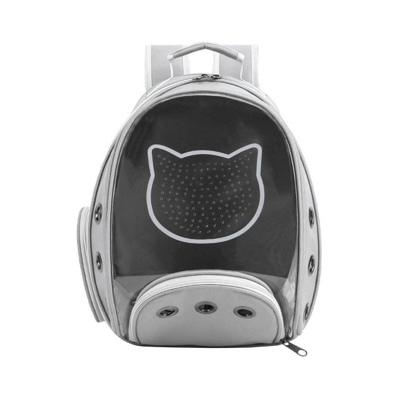 Kat Vervoer Tas Kat Rugzak Carrier Pet Accessoires Voor Kat Katten Huisdier Producten Katten Producten Voor Huisdieren Huisdier Ruimte Capsule: Donkergrijs