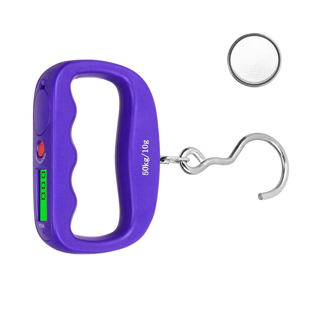 Hanging Scale Double Precision LCD Display with Backlight 50kg Tare Function Electronic Scales for Outdoor Household Market: 3