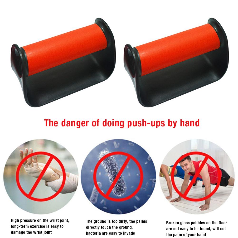 Sports Portable Push Up Stands Workout Pushup Handle Stands For Men Floor Pushup Training Program Gym Push Up Fitness Equipment