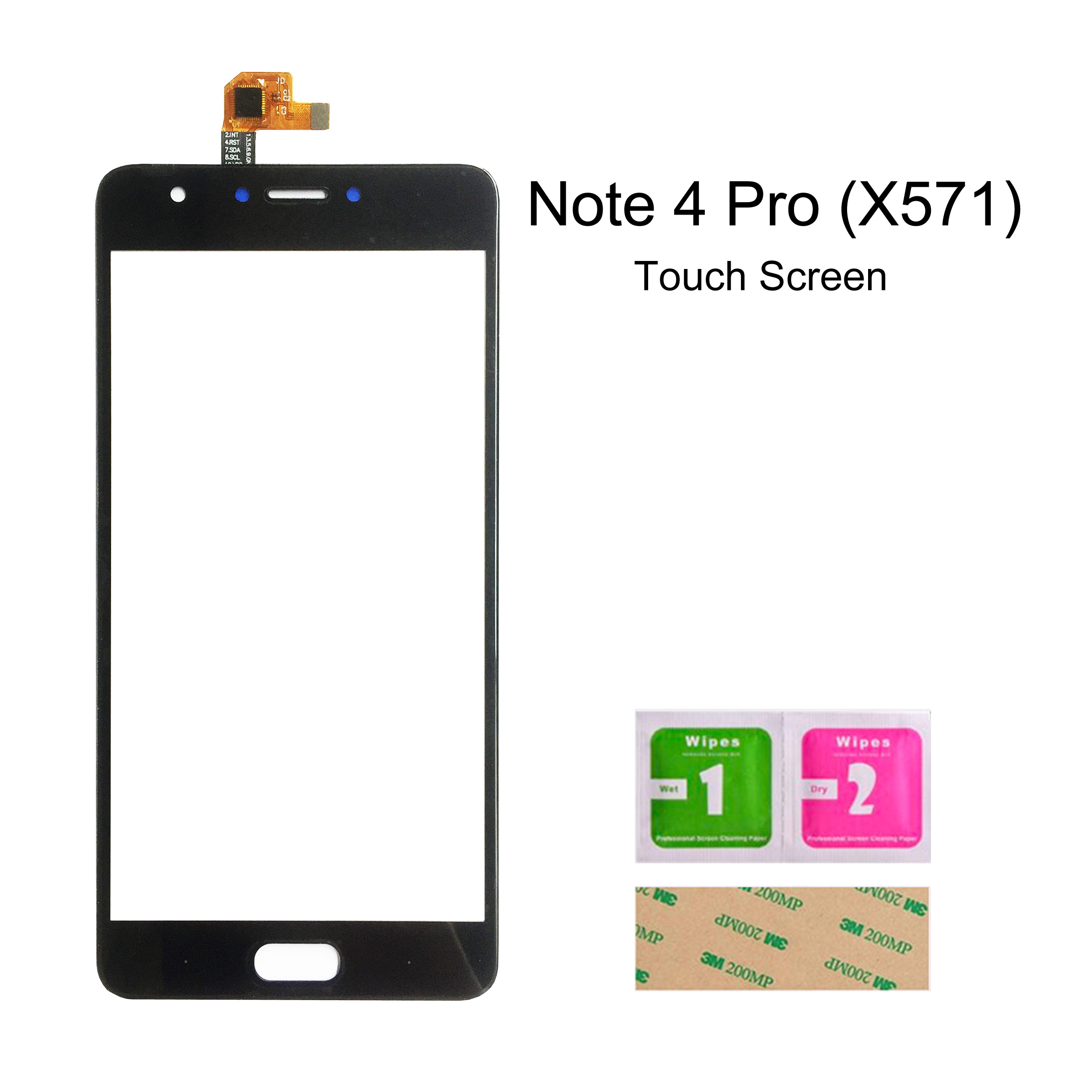 For Infinix Note 4 X572 Mobile Touch Screens For Infinix Note 4 Pro X571 Touch Screen Digitizer Lens Sensor Panel Repair Parts: X571