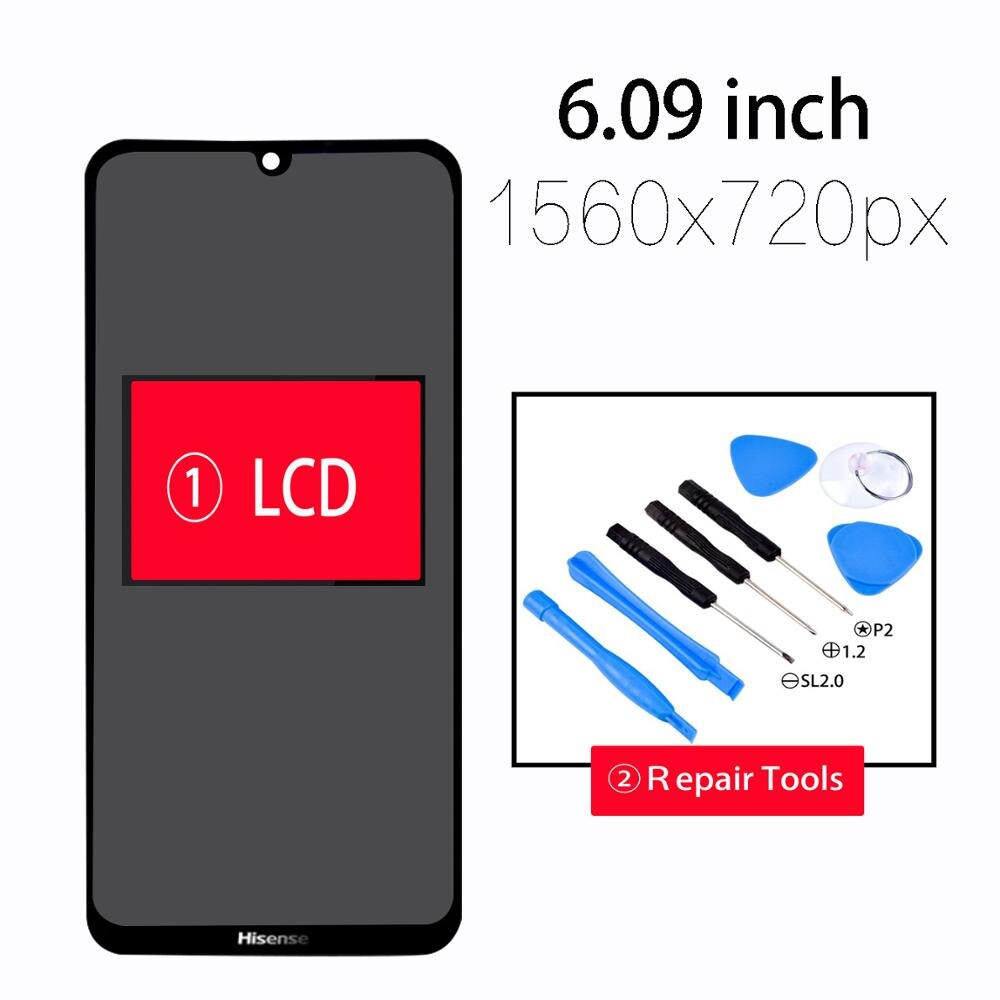 Original 6.1inch For Hisense H30 Lite HLTE223E HLT223E Touch Screen With Lcd Display Panel Lens Glass Digitizer
