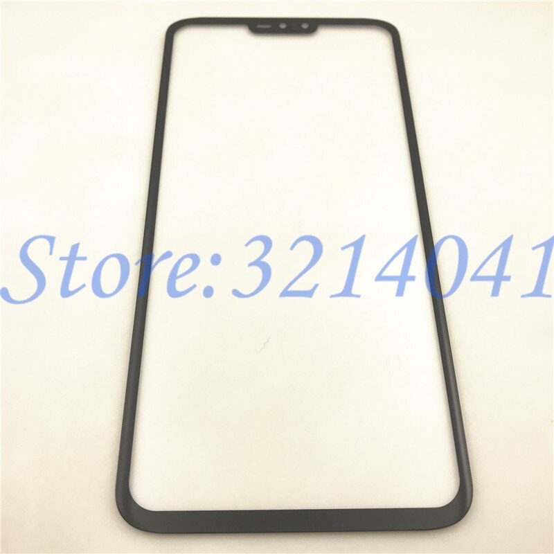 Berøringsskærm 6.4 " til lg  v50 tynde frontglaspanel ydre glaslinse lcd-glasudskiftning (ingen lcd-berøringsskærm)
