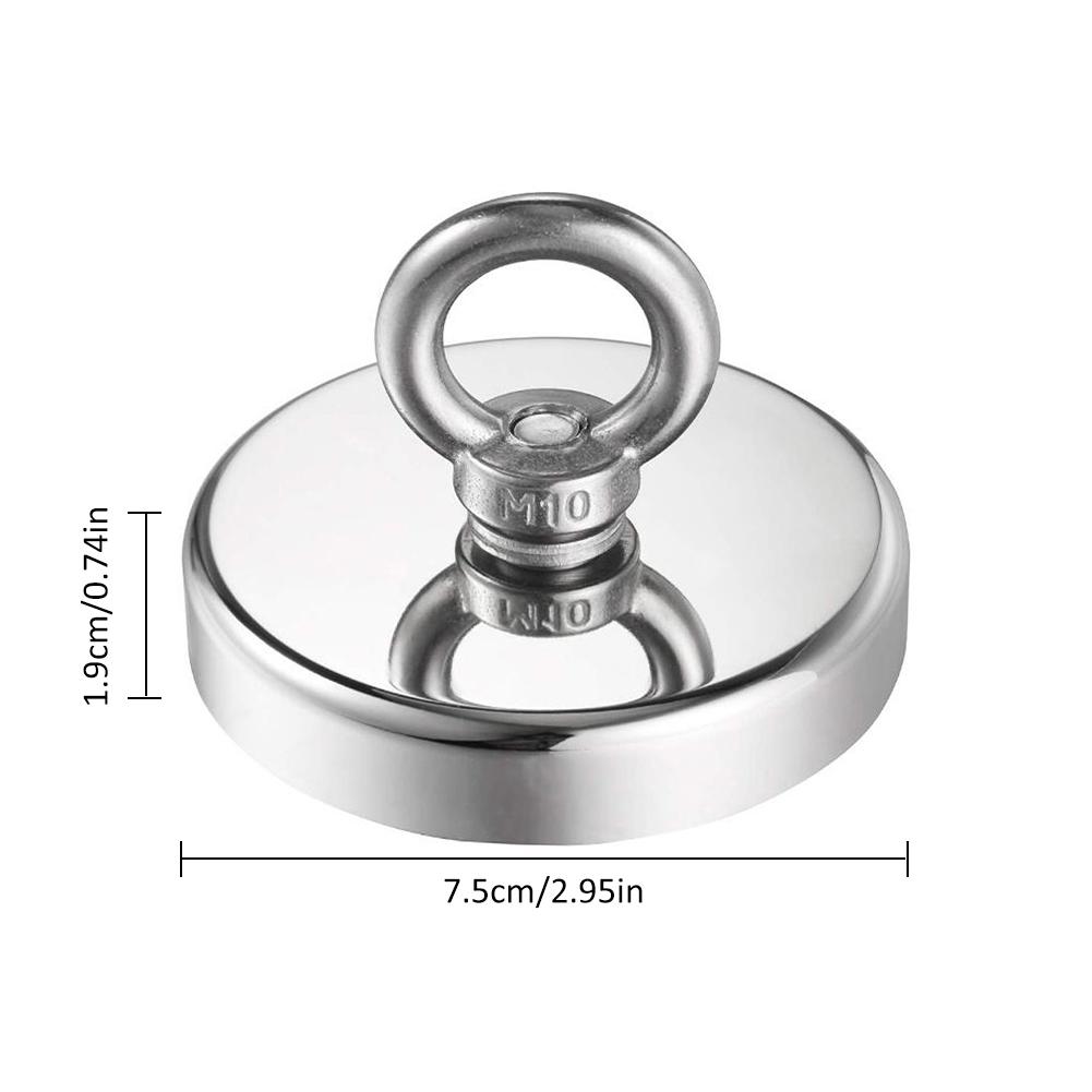 Sterke Krachtige Neodymium Magneet Haak Magneet Ring Magnetische Ring Sterke Magnetische Ring Haak Super Krachtige Sterke Magneten