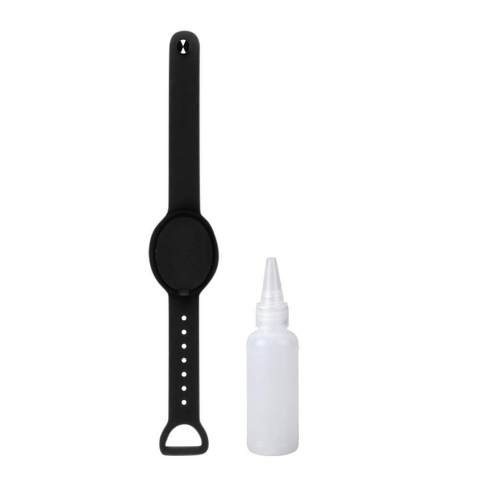 Adjustable Hand Sanitizer Wristband Hand Sanitizer Dispenser Bracelet Pumps Wristband Hand Dispenser With Refillable Bottle: A5