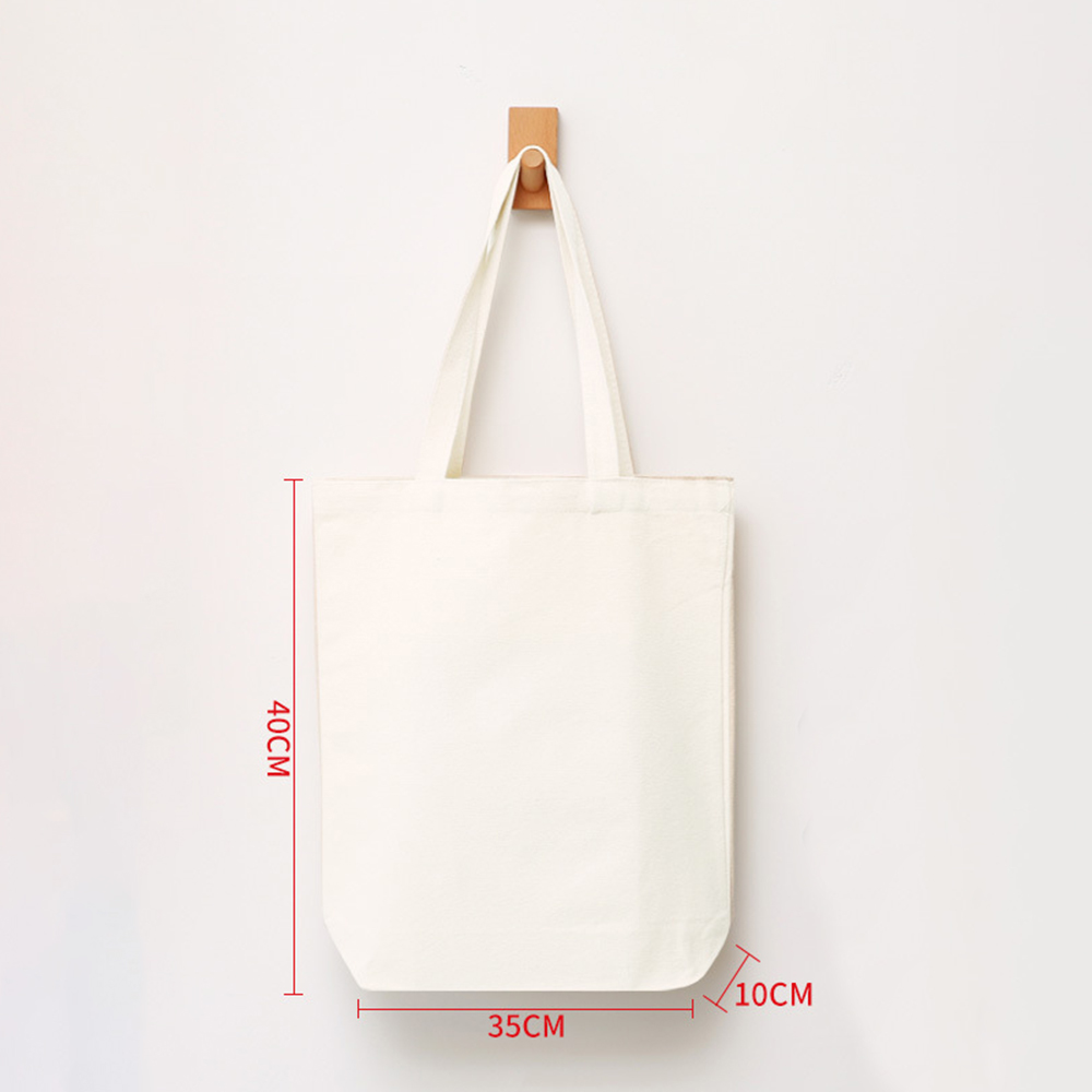 Große Kapazität Segeltuch Schulterhandtasche Falten umweltfreundliche Baumwoll-Tragetaschen Wiederverwendbare DIY-Umhängetasche Einkaufstasche Beige Weiß: Licht Grün