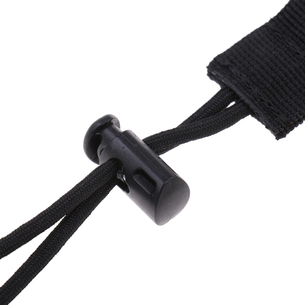 Onderwater Duiken Lanyard Camera Zaklamp Holder Strap Snelsluiting Zwart Nylon Duiken Apparatuur