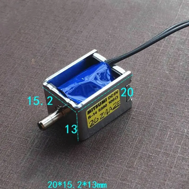 DC 6 V Einweg-Einweg-Elektroniksteuermagnet-Abluftventil für Blutdruckmessgeräte, Instrumente, со • 02, клап