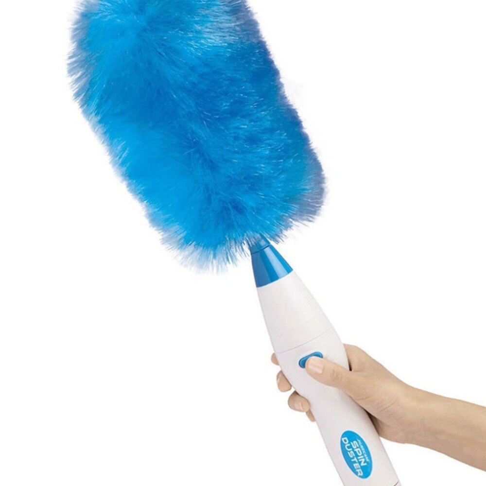 Multifunction Rotary Duster Cleaner Electric Feather Duster 180 degree Bending 360 Degree Rotation Cleaning Brush Dust Collector