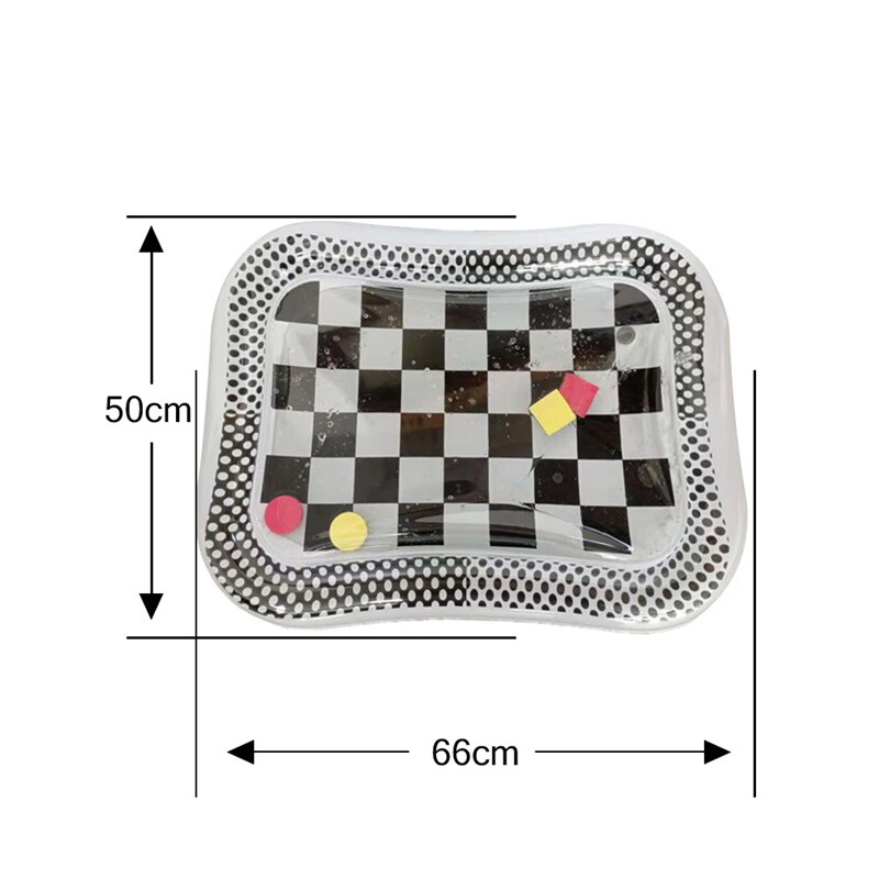 Alfombrilla de agua para bebés y niños, alfombrilla gruesa de Pvc, ideal para el vientre, para actividades deportivas: 01
