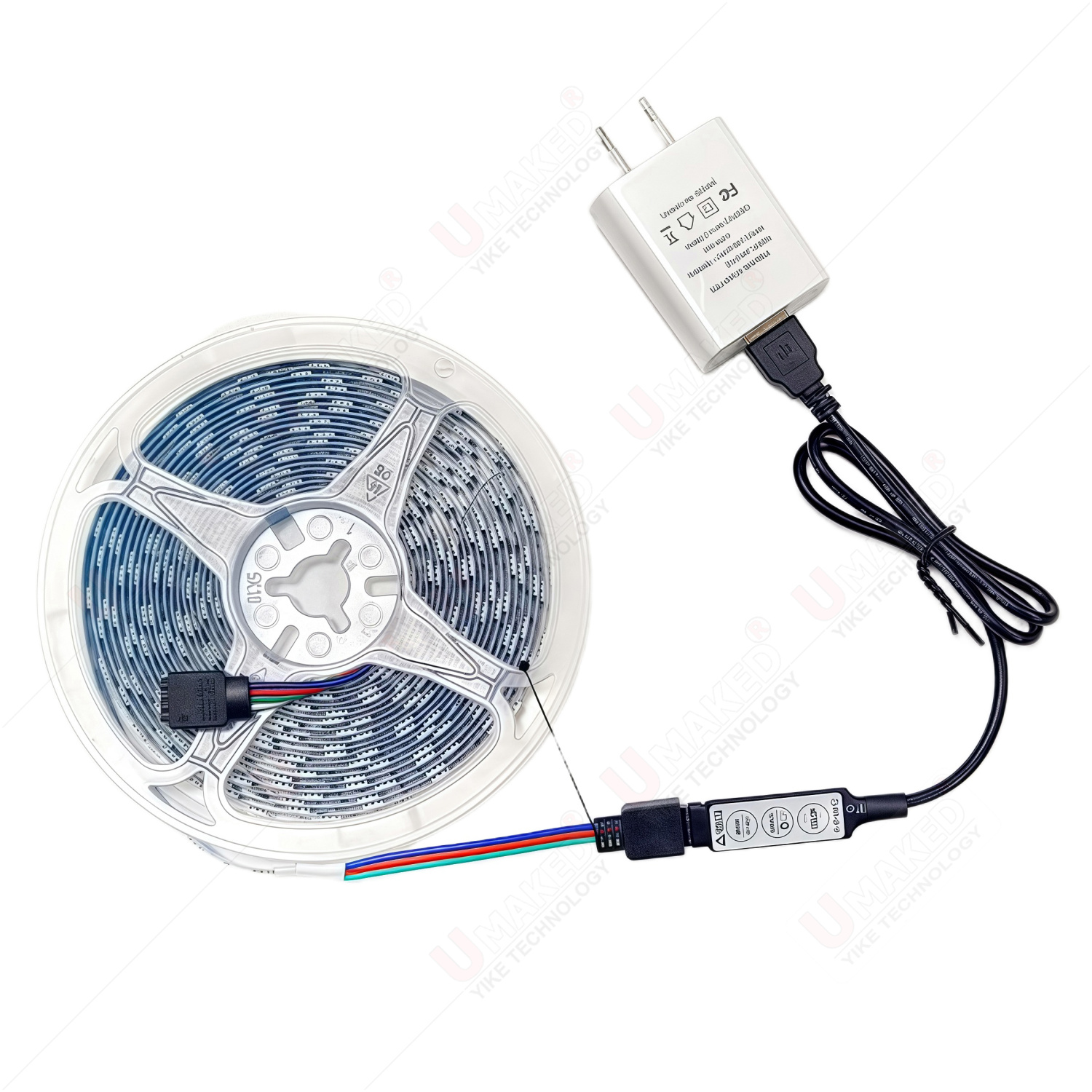 1pc RGB Dimmer 3Keys Controller DC12V 24V Mini LED Strip RGB Color For SMD 3528/5050/5730/5630/3014 LED Strip Lights DC 12-24V