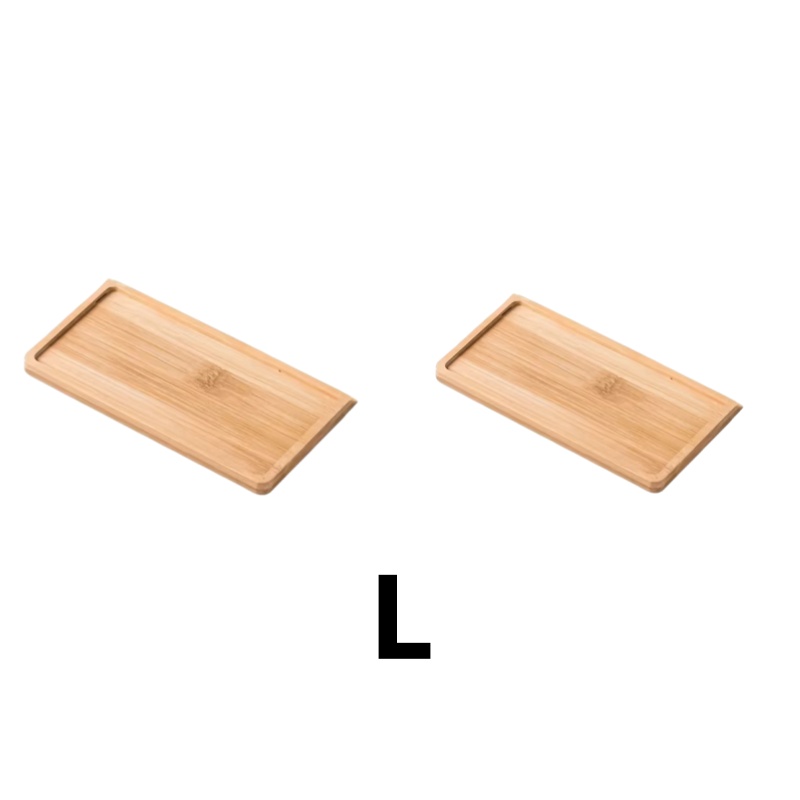 Houten pallet rechthoekige basis waterbak wastafelsteun rond klein chassis wastafelkussen waterdicht bamboe dienblad: Paars