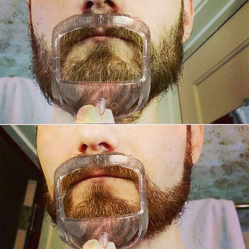 5 Teile/satz Spitzbart Rasieren Vorlage Männer Bart-Styling Werkzeug Gesicht Pflege Bart Rasieren Modellierung Pflege für Mann