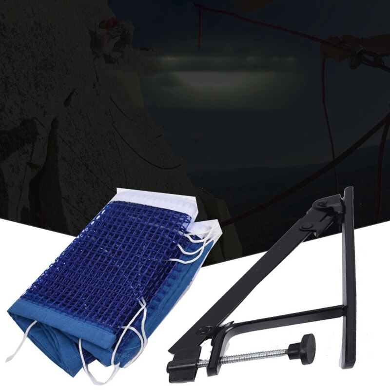 Protable Table Tennis Replacement Indoor Fun Activity Table Net Ping Pong Indoor Table Tennis Match Net Belt Bracket