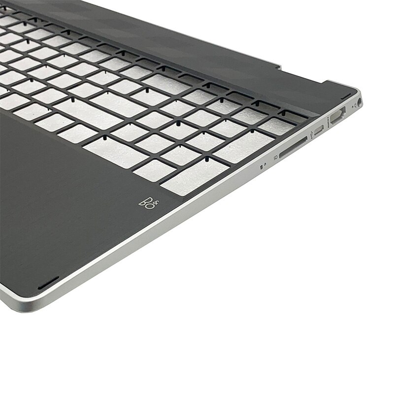 Funda para portátil HP Pavilion X360 15-DQ 15-dq, cubierta trasera LCD, reposamanos, parte inferior, L53034-001, L53033-001, plateada
