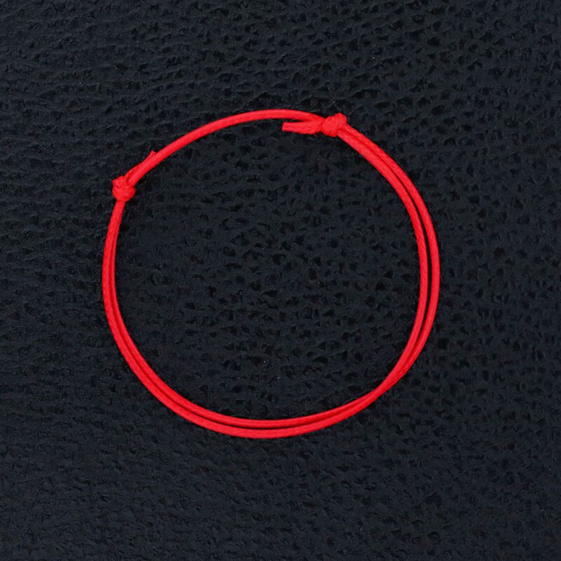 1x Protection Good Luck Bracelet Lucky Red String Rope Handmade Bracelet Women Men Lucky Jewelry Wish Card Success Bangle