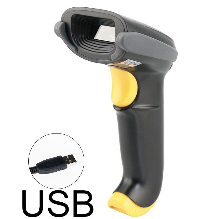 2200 Gebied-imaging Scanner 2d barcode scanner Supermarkt Handheld 2D Code Scanner Bar Code QR Code Reader USB of RS232: USB