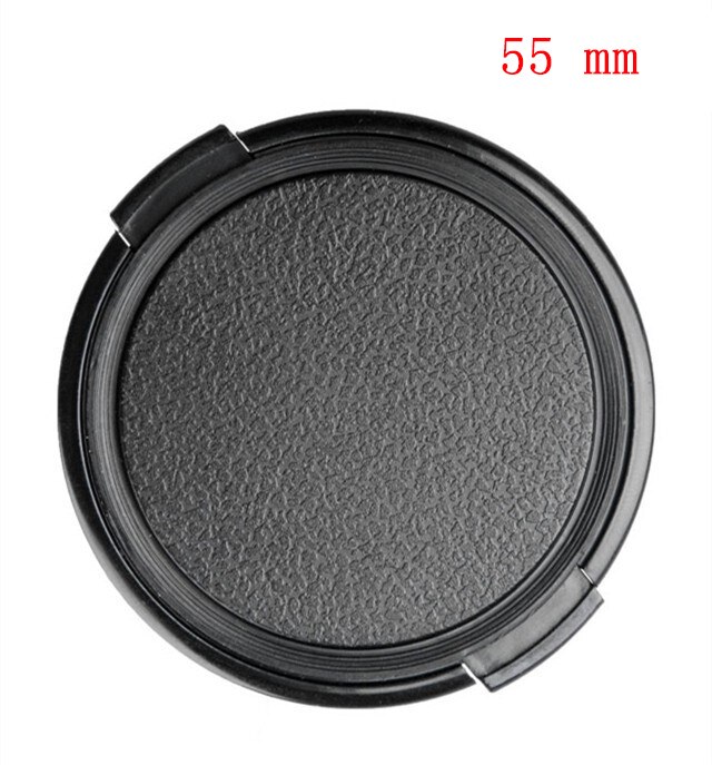 37 39 43 46 49 52 55 58 62 67 72 77 82 86 95 105mm Camera Lens Cap Protection Cover Lens Front Cap For Canon Nikon DSLR Lens: 55mm