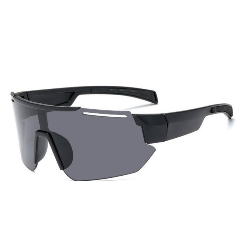 Oversized Glasses Face Shield Polarized Mirror Lens Mens Fishing Cycling Baseball Sport Wrap Sunglasses US sunglasses: 01