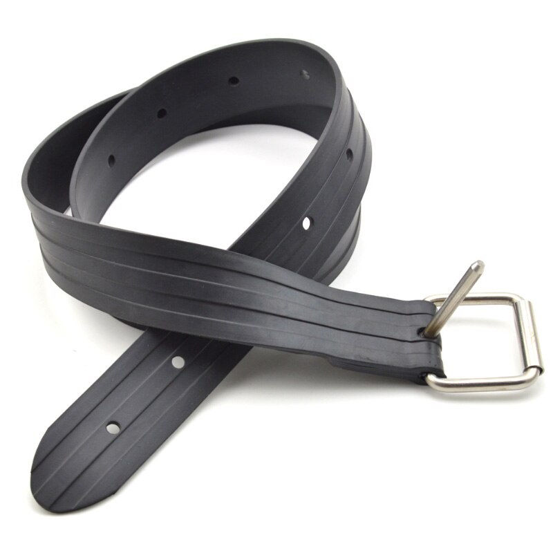 1.5M Freediving Duiken Rubber Gewicht Riem Met Roestvrij Staal Snelsluiting Bcd Accessoires Duikuitrusting: Default Title