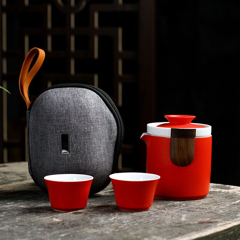 Travel tea sets are easy to carry tea set cup tea cup set: A