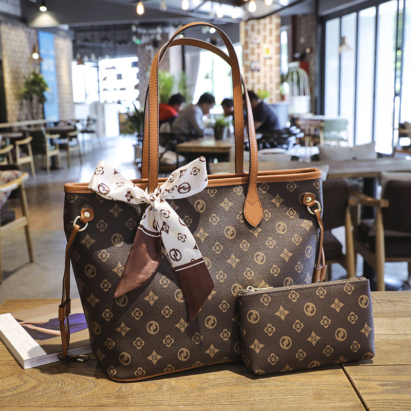 Luxury Brand Top-Handle Bags Leather Bags for Women Ladies Large Top-handle Shoulder Crossbody Sling Composite Bag: Default Title