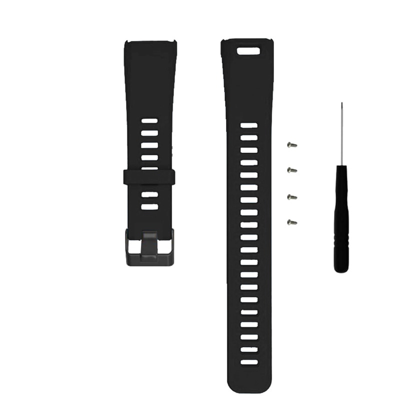 Til garmin vivo smart hr band udskiftning sport silikone armbånd rem band til garmin armbånd vivosmart hr band smart rem