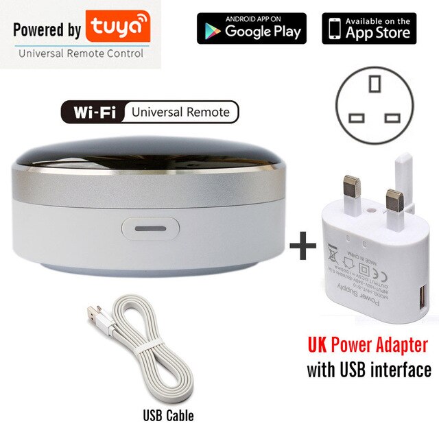 Wifi smart universal intelligent fjernbetjening smart life switch husholdningsapparater fungerer med google home alexa siri: Plus uk adapter