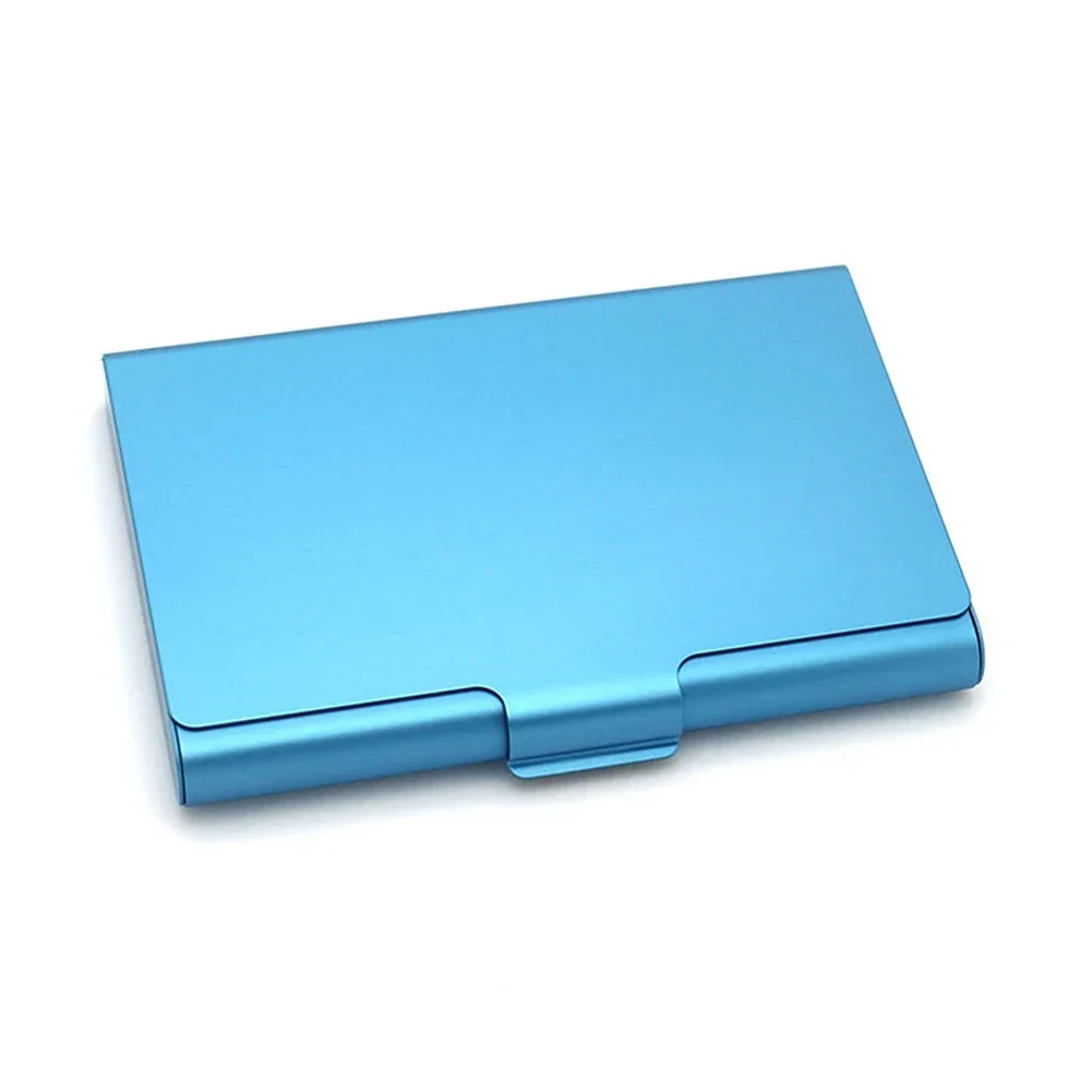 Visitekaarthouder Creditcardhouder Aluminium Kaarthouder Box Cover Heren Visitekaarthouder Kaart ID-kaarthouder