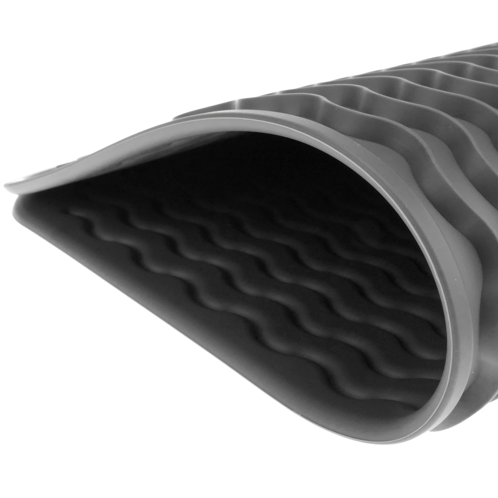PrimeMatik-silicone plate mat 405x307mm Gray