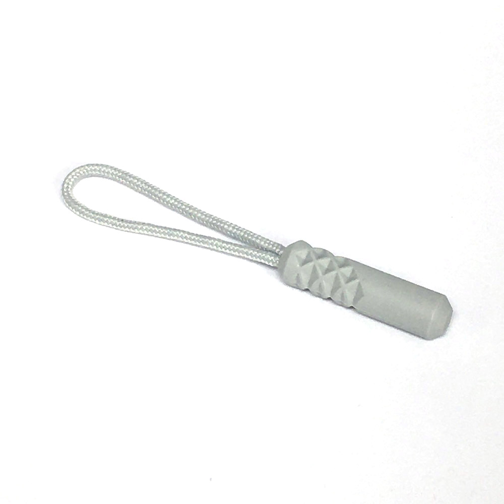 Boucle à tirette pour paracorde, 10 pièces, cordon, fermeture éclair, accessoires, sac à dos, vêtements, 10 couleurs: Gray