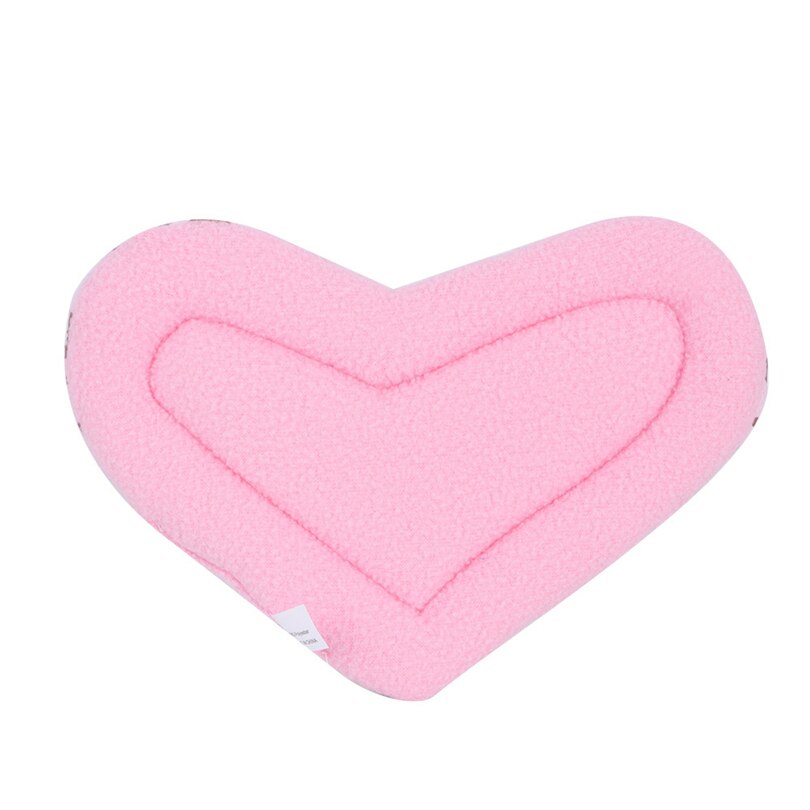 Alfombra de hámster con forma de corazón para mascotas, Animal PEQUEÑO para dormir, jaula, cojín, conejillo de indias, estera para mascotas, accesorios para hámster