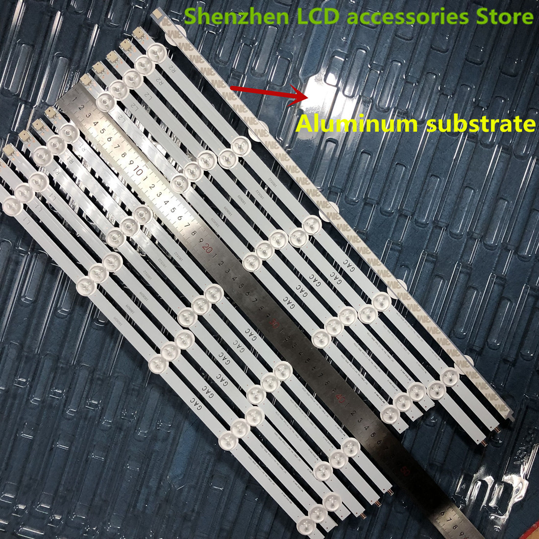 12PCS(3*R1 3*L1 3*R2 3*L2) LED Backlights for LG 50LN5600 6916L-1273A 6916L-1241A 6916L-1276A 6916L-1272A