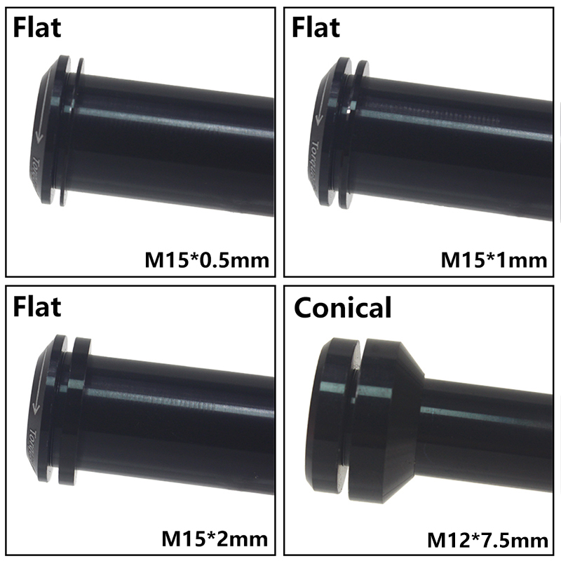 Fiets Steekas Wasmachine M15x0.5mm/1Mm/2Mm As Ringen M12x7.5mm Spacer Fiets Hubs Buis As Spiesjes spacer Platte Conische Wasmachine