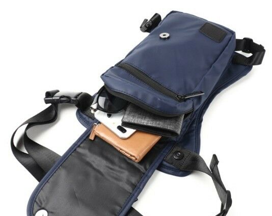 Männer lässig Sport Brust Tasche Einfarbig Mäppchen Bequem Tragbare Laufen draussen Rucksack