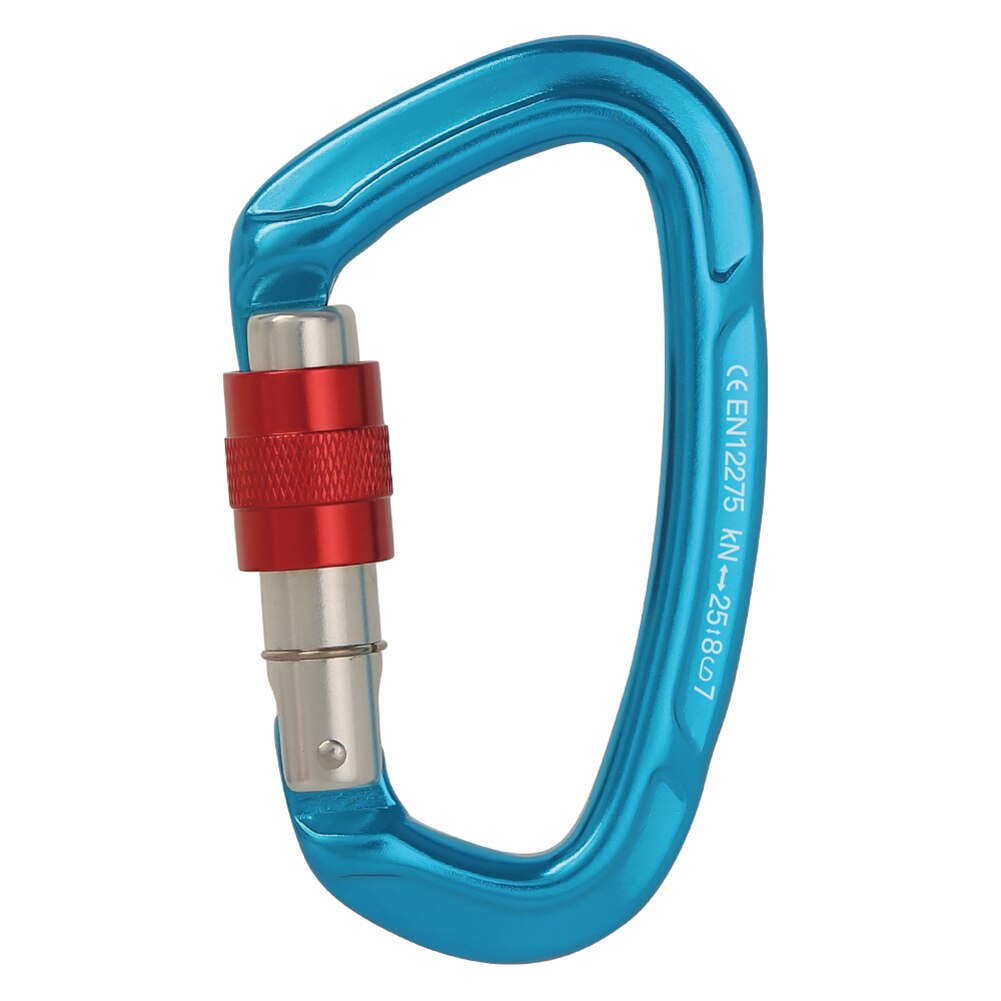 D-ring Carabiner Outdoor Camp Rotating Clip Buckle Hook Mountain Climbing Tools Gear Clip - Carabiner Rotating Hook Clip: D