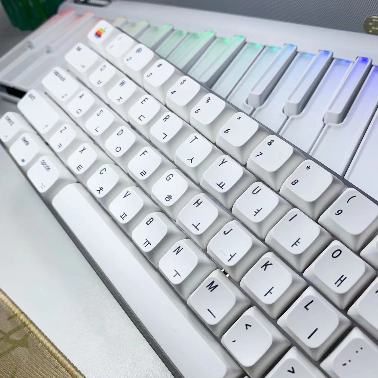 Tasti pbt xda, tasti coreani/russi, set di tasti per tastiera apple mac, tasti mx per tastiera meccanica personalizzata fai da te