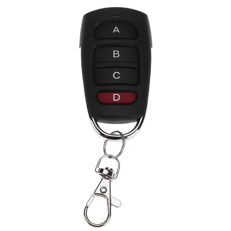 Remote Control Wireless Alarm Cloning Key Fob Garage Remote Control Key Cars Gate Doors Clone Fixed Learning Code For Gate: Default Title