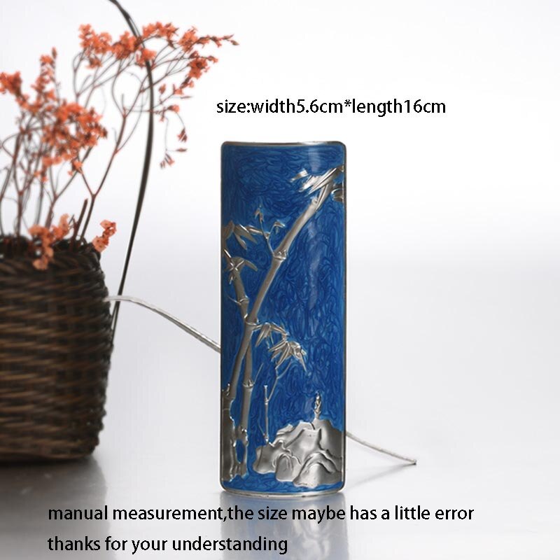 Tea Spoon Copper Bamboo Pattern Tea Shovel Chinese Kung Fu Tea Set Accessories Teaware Decoration Collection Crafts