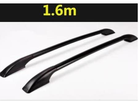 1.2 M-1.6 M Lange Auto Aluminium Imperiaal Bagagedrager Bar Hatchba Auto En Kleine Suv Universal accessoires 2 Stks/set: size 1.6m3
