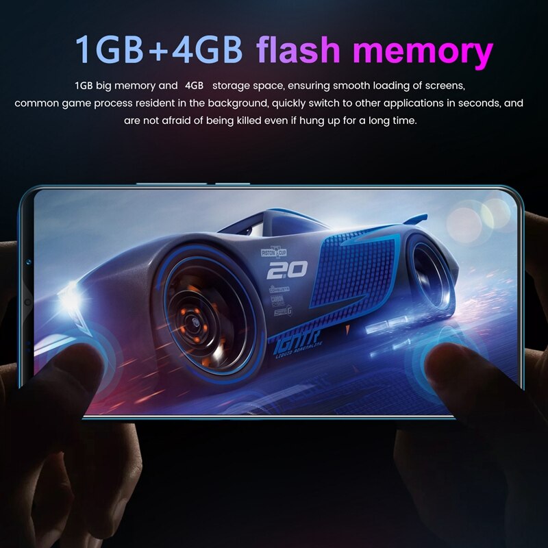 X50 Plus Smartphone 5.8 Inch MTK6572 Dual Core 1GB+4GB Memory Dual SIM Dual Standby Android4.4 Smartphone EU Plug
