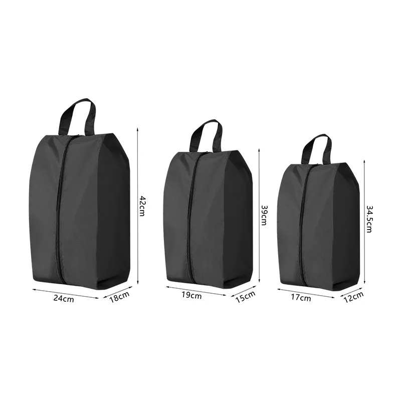 3PCS Shoe Storage Bags Dust-proof Shoe Cover Travel Portable Bag Household Moisture-proof and Mildew-proof Shoe Storage Bag: Default Title