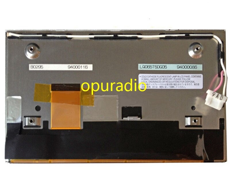 Original Car Navigation/DVD LCD Display Screen by LQ065T5DG05/LQ065T5DG04
